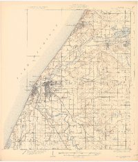 Benton Harbor 1930 topographic map thumbnail