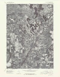 Big Rapids SE topographic map thumbnail