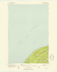 Carp River 1956 topographic map thumbnail