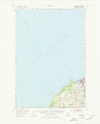 Charlevoix 1954 topographic map thumbnail