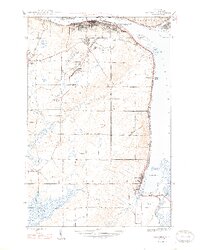 Chassell 1948 topographic map thumbnail