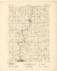 Chesaning topographic map thumbnail
