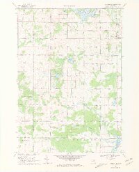 Coleman NE 1969 topographic map thumbnail