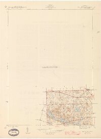 Davisburg 1945 topographic map thumbnail