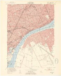 Detroit 1952 topographic map thumbnail