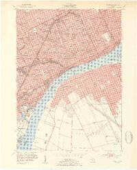 Detroit 1954 topographic map thumbnail