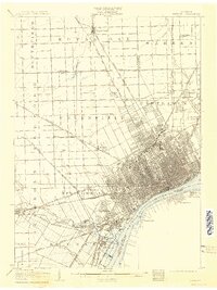 Detroit 1905 topographic map thumbnail