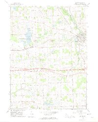 Dexter 1964 topographic map thumbnail