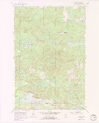 Diorite 1955 topographic map thumbnail
