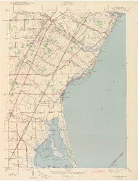 Erie 1943 topographic map thumbnail
