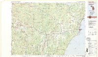 Escanaba 1982 topographic map thumbnail