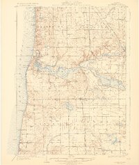 Fennville 1931 topographic map thumbnail
