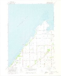 Fish Point 1963 topographic map thumbnail