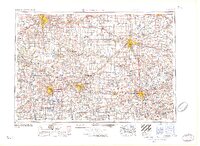 Grand Rapids 1961 topographic map thumbnail
