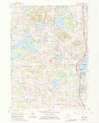 Hamburg 1965 topographic map thumbnail