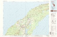 Hancock 1985 topographic map thumbnail