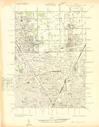 Highland Park 1936 topographic map thumbnail