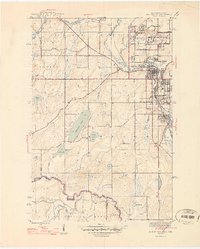 Iron River 1946 topographic map thumbnail