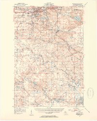 Ishpeming 1952 topographic map preview
