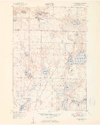 Johannesburg 1951 topographic map thumbnail