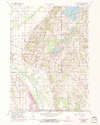 Kalamazoo NE 1967 topographic map thumbnail