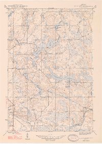 Kelso Junction 1947 topographic map thumbnail