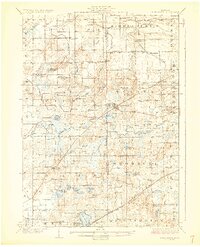 Laingsburg 1928 topographic map thumbnail