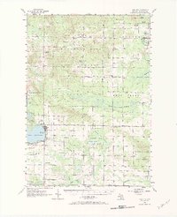 Lake City 1956 topographic map thumbnail