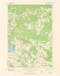 Lake City 1956 topographic map thumbnail