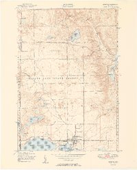 Lewiston 1951 topographic map thumbnail