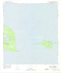 Manitou Island 1948 topographic map thumbnail