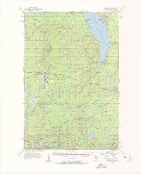 Marenisco 1955 topographic map thumbnail