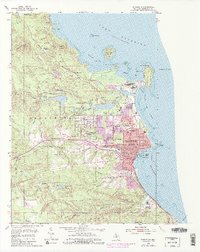 Marquette 1954 topographic map thumbnail