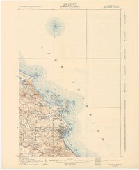Marquette 1907 topographic map thumbnail