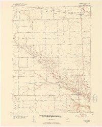 Memphis 1952 topographic map thumbnail