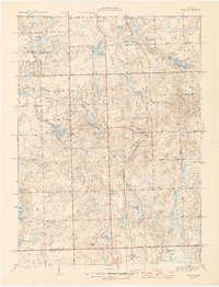 Metamora 1946 topographic map thumbnail