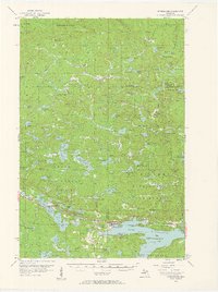 Michigamme 1956 topographic map thumbnail