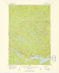 Michigamme 1956 topographic map thumbnail
