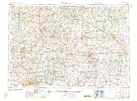 Midland 1958 topographic map thumbnail