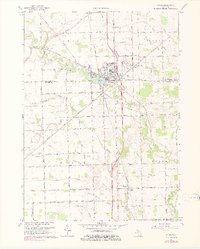 Milan 1967 topographic map thumbnail