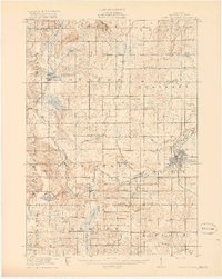 Mount Pleasant 1916 topographic map thumbnail