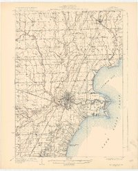 Mt Clemens 1929 topographic map thumbnail