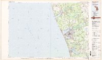 Muskegon topographic map thumbnail
