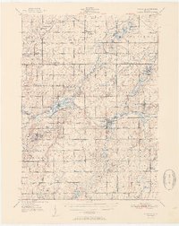 Nashville 1951 topographic map thumbnail
