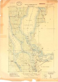 Neebish 1919 topographic map thumbnail