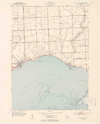 New Baltimore 1952 topographic map thumbnail