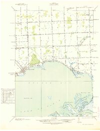 New Baltimore 1936 topographic map thumbnail