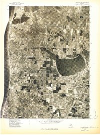 Onekama NW 1976 topographic map thumbnail