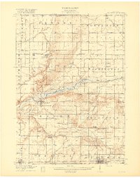 Perrinton 1918 topographic map thumbnail