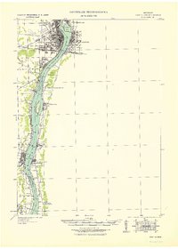 Port Huron 1929 topographic map thumbnail